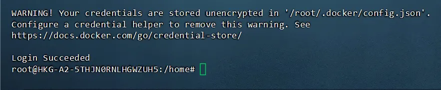 docker 登录